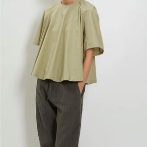 Crew Neck Cotton Blouse from Arch The